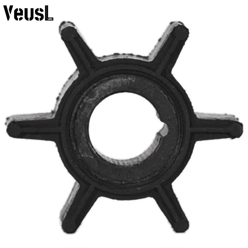 Water Pump Impeller Black Rubber For Tohatsu/Mercury/Sierra 2/2.5/3.5/4/5/6HP Outboard Motor 6 Blades Boat Parts & Accessories