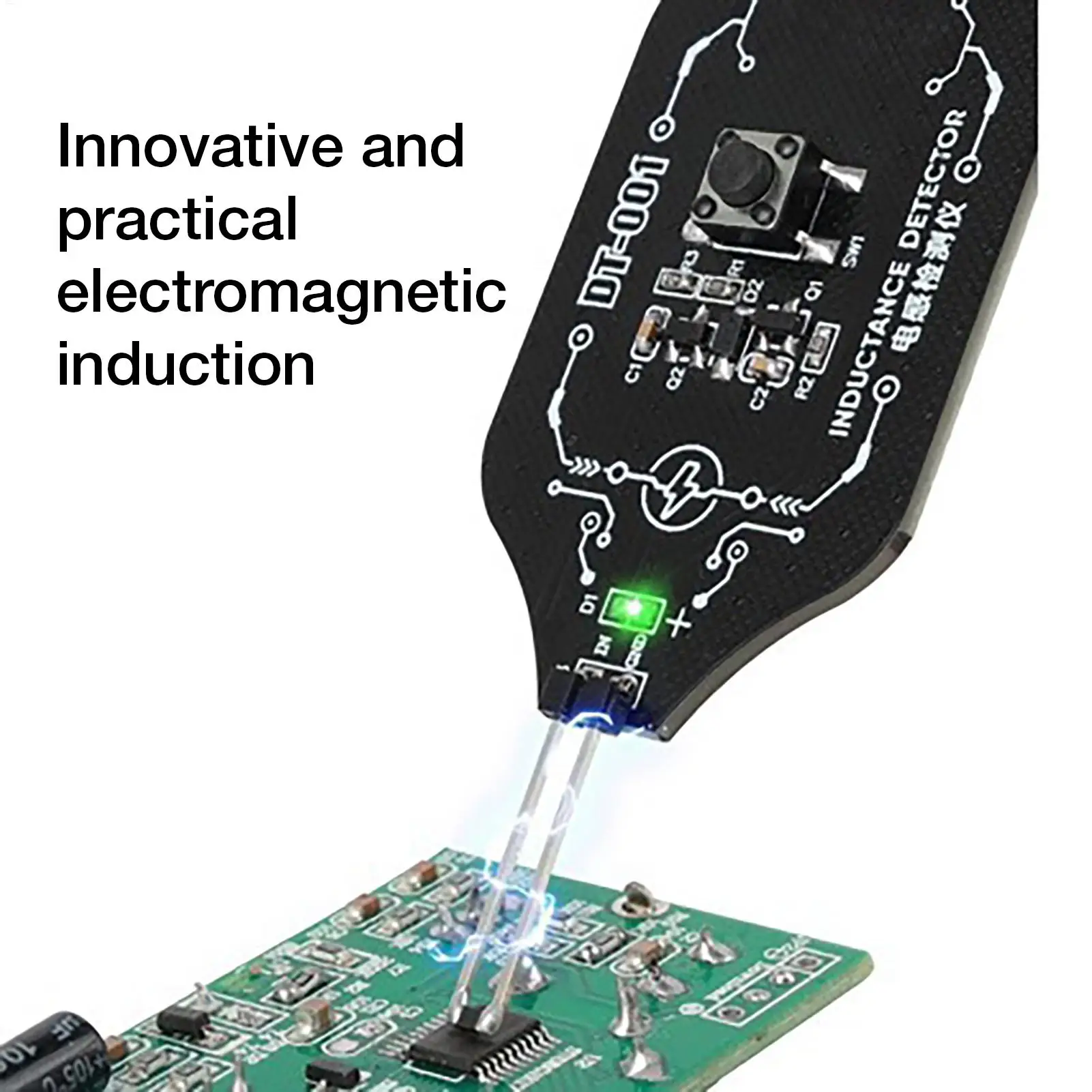 Circuit Board Inductance Tester Portable High Sensitivity Detector Electronic Detector Tool for Mobile Phone Maintenance