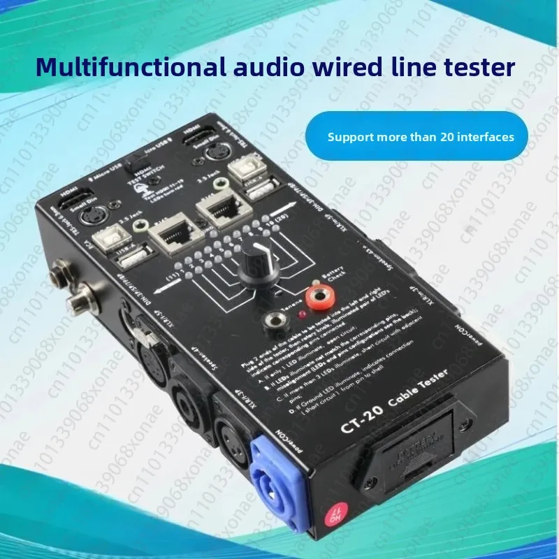 CT-88 Afzonderlijke multifunctionele lijnmeter, HDM-lijnmeter Automatische audio- en videodetectie