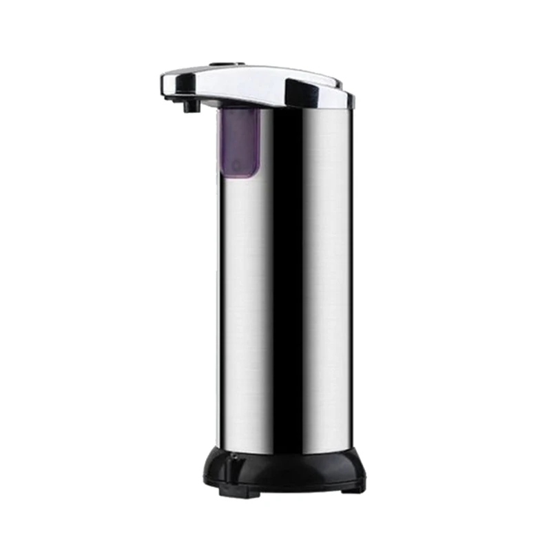 Automatic Soap Dispenser Touchless With Waterproof Base, 250Ml Liquid Soap Dispenser For Kitchen Bathroom Hotel