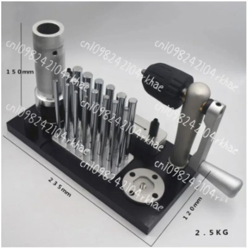 

Hand cranked manual wire winding tool, jewelry collar tool