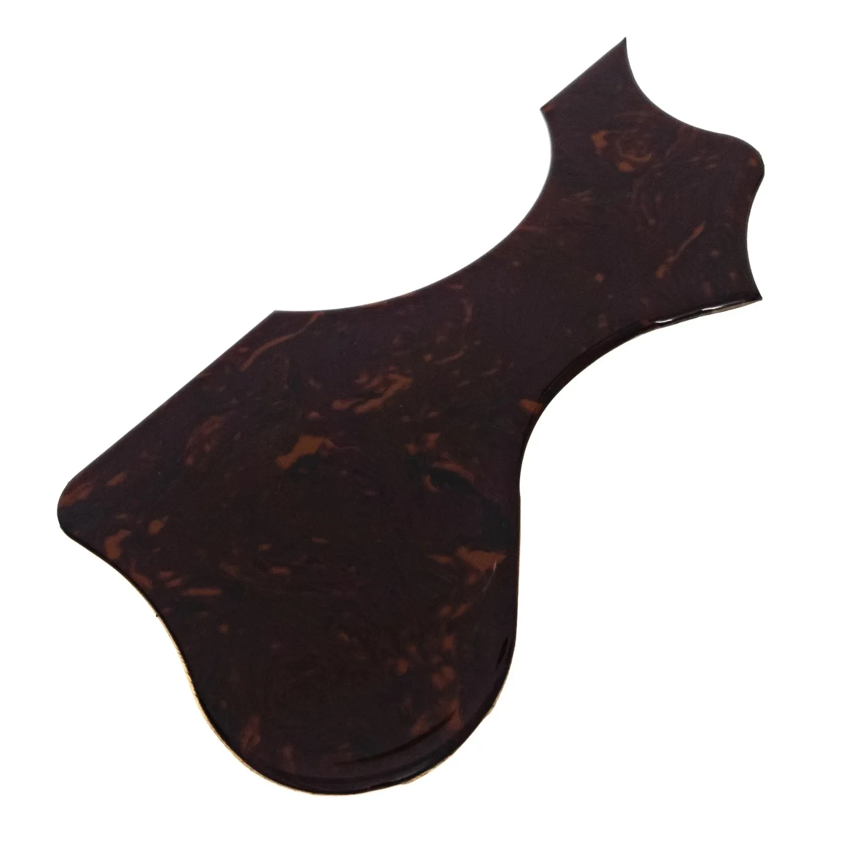 2mm Thick Red Tortoise Acoustic Guitar Pickguard with Self-Adhesive Backing for EJ-200 Style Guitar Scratch Plate