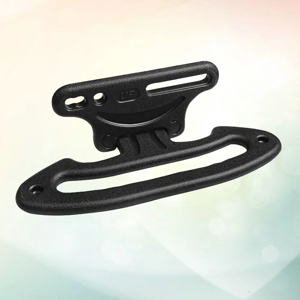 Car Seat Coat Hanger Headrest Mount Clothes Rack for Travel Wrinkle Free Clean Garments Grocery Bags Handbags Umbrellas Black