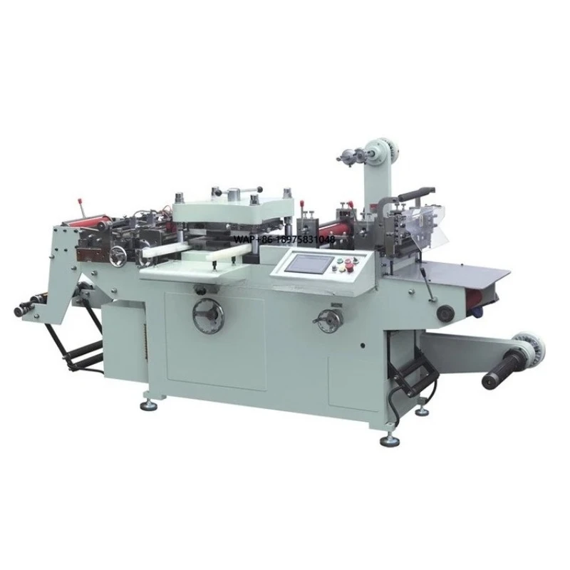 Self-adhesive Label Digital Die Cutting Machine Roll to to Roll Post-printing Press Equipment