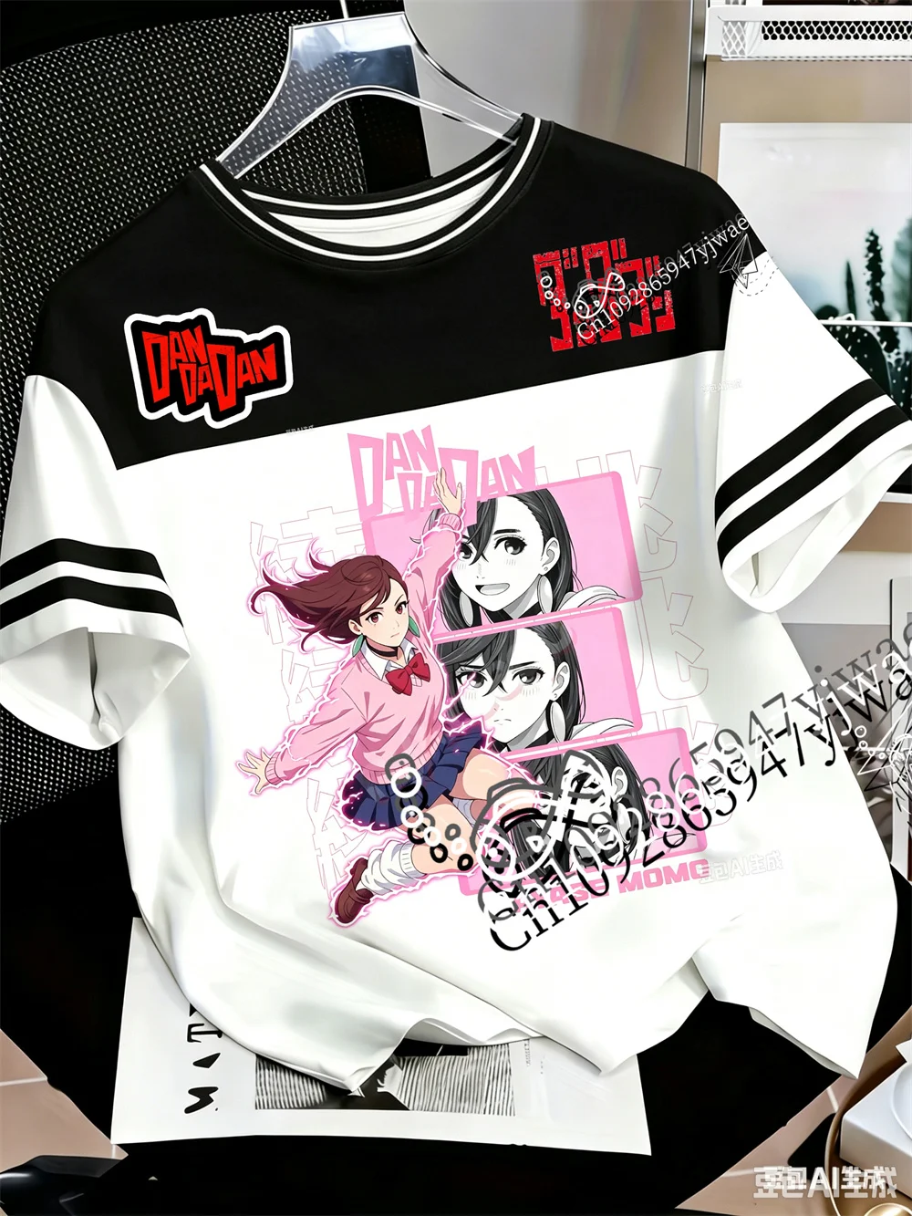 Dandadan Turbo Granny Takakura Ken Ayase Momo 3D-gedrucktes Kurzarm-Anime-Fan-T-Shirt Y2k Streetwear Sommer Erwachsenen- und Kinder-T-Shirt – Detail 14