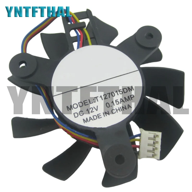 

T127015DM DC12V 0.15AMP четырехлинейный Графический кулер охлаждающий вентилятор