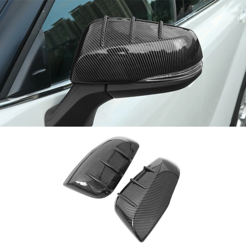 

For Toyota RAV4 XA50 Corolla Cross XG10 Highlander XU70 Kluger 2020 2021 2022 2023 2024 Car Rearview Mirror Cover Accessories ﻿