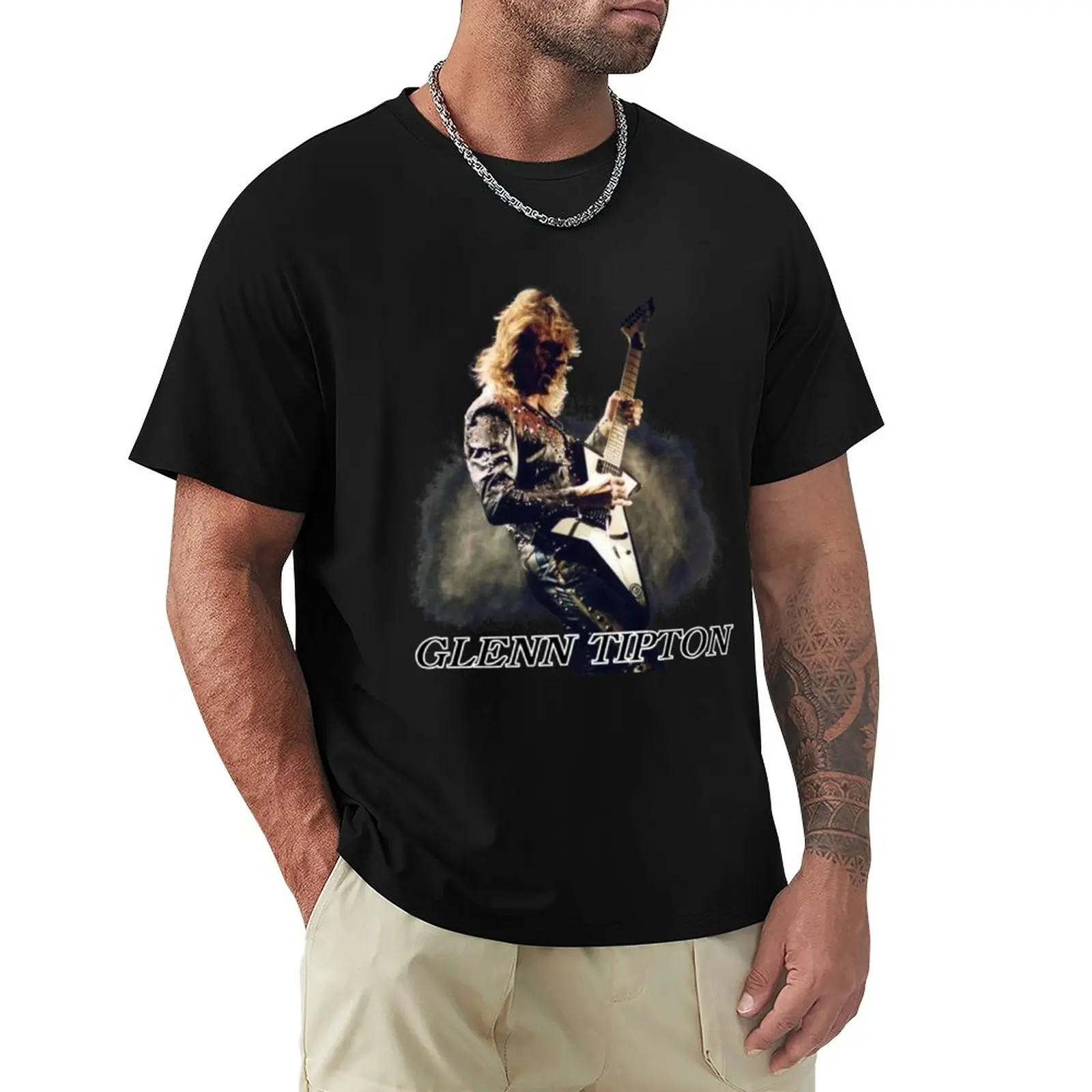 

Glenn Tipton 90 Classic T-Shirt tees quick-drying men clothings