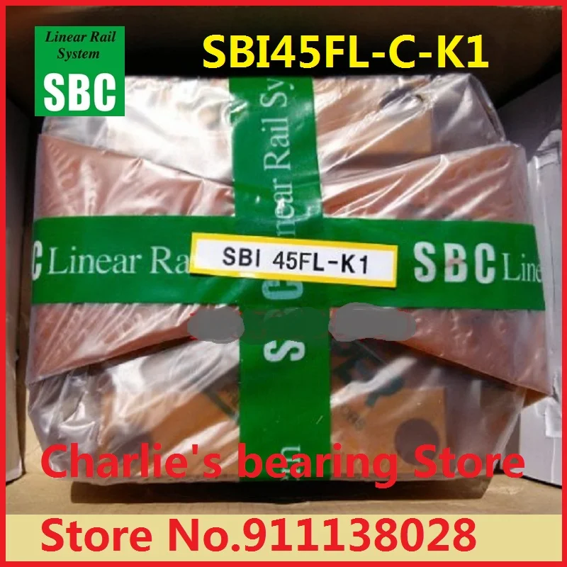 1pc 100% brand new original genuine Korea SBC linear guide slider SBI45FL-C-K1 bearing carriage