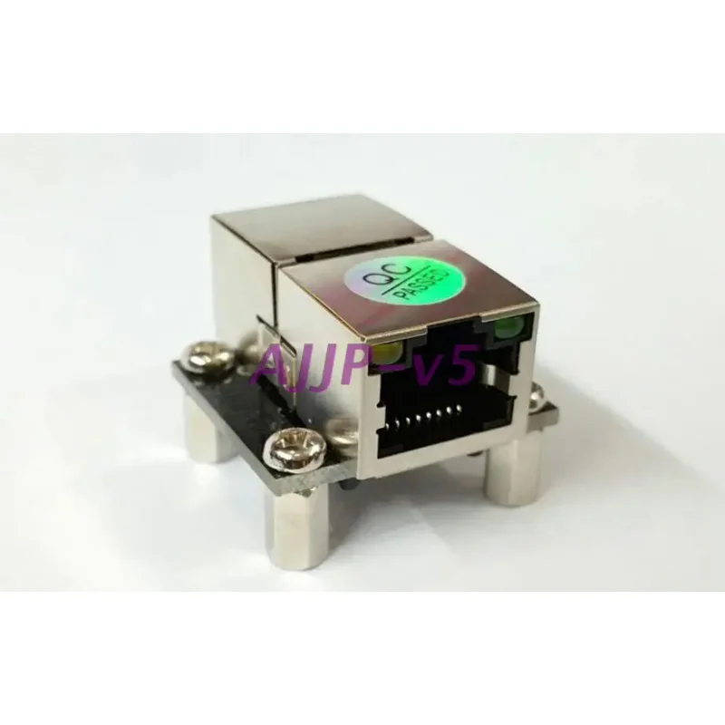 Rj45 Adapter  Board Network Port Docking Device Straight-through Type with LightedConnector