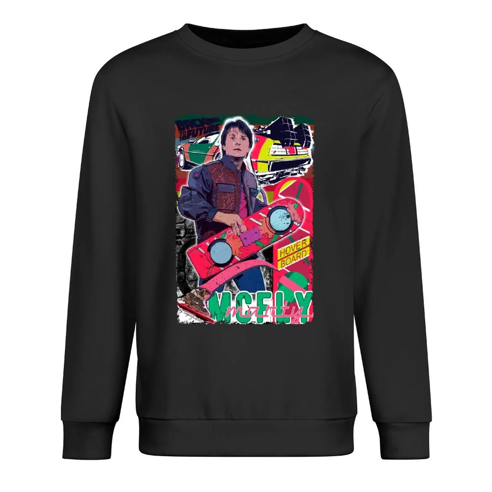 

Marty Mcfly from Back to the Future Pullover men's sweat-shirt set japanese style graphic t shirts men men wear men sweatshirt