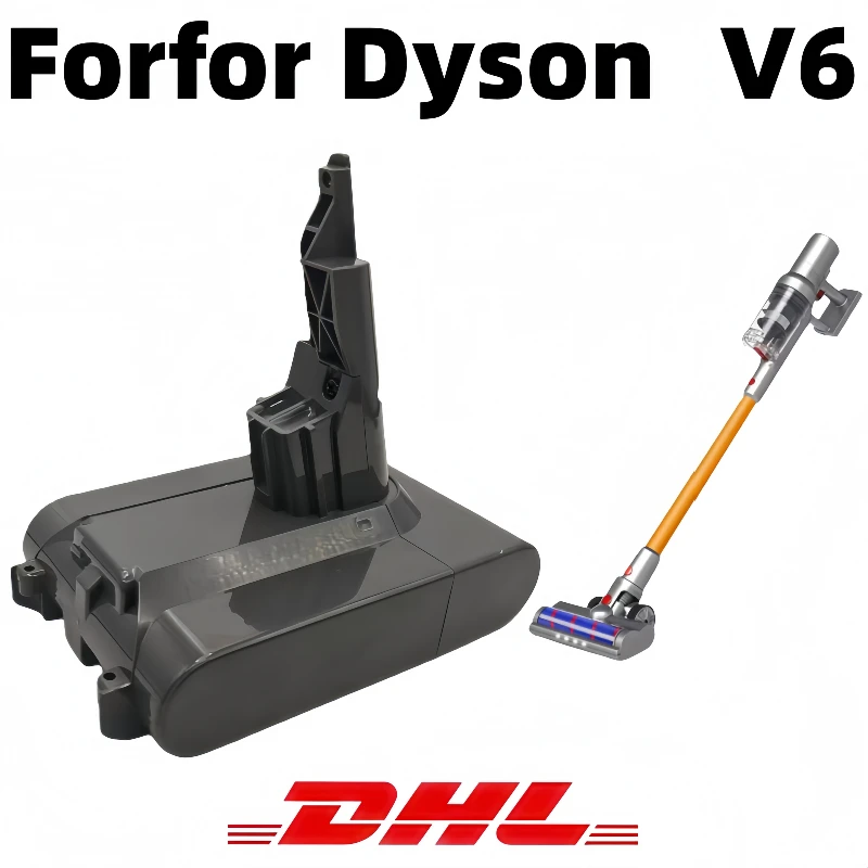 

12800mAh portable rechargeable battery, new 21V battery 100%new for Dyson household appliance vacuum cleaner V6 V7 V8 V10 series