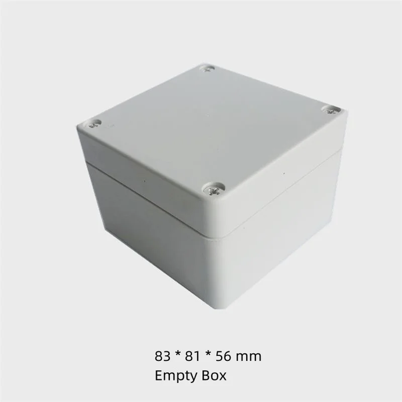 83x81x56mm Outdoor Plastic Distribution Enclosure Case Waterproof Terminal Junction Box Home Monitor Electric Cable Branch Box