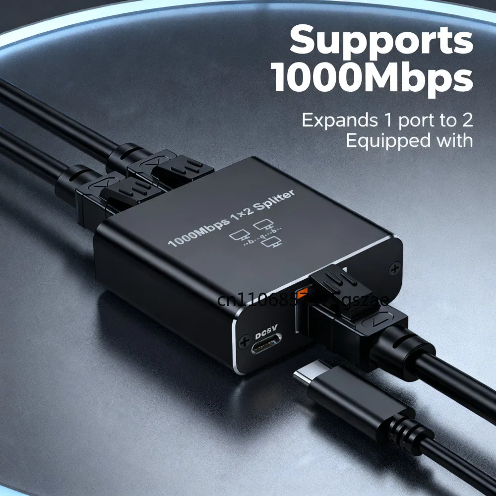 Gigabit Ethernet Switch Rj45 Splitter LAN Gigabit Extension Adapter 1000Mbps Network Connector For PC Laptop TV Box Router
