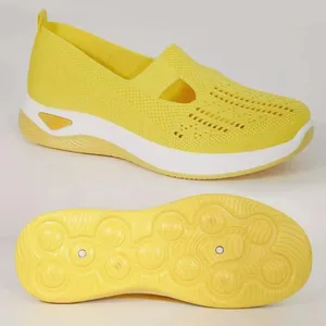 Orthopedic shoes for women walking shoes sliding in the arc support Memory Memory Respirable Sneakers Summer Comfortable Casual Trainers 10 Main Sales Women's Orthopedic Sneakers - №7