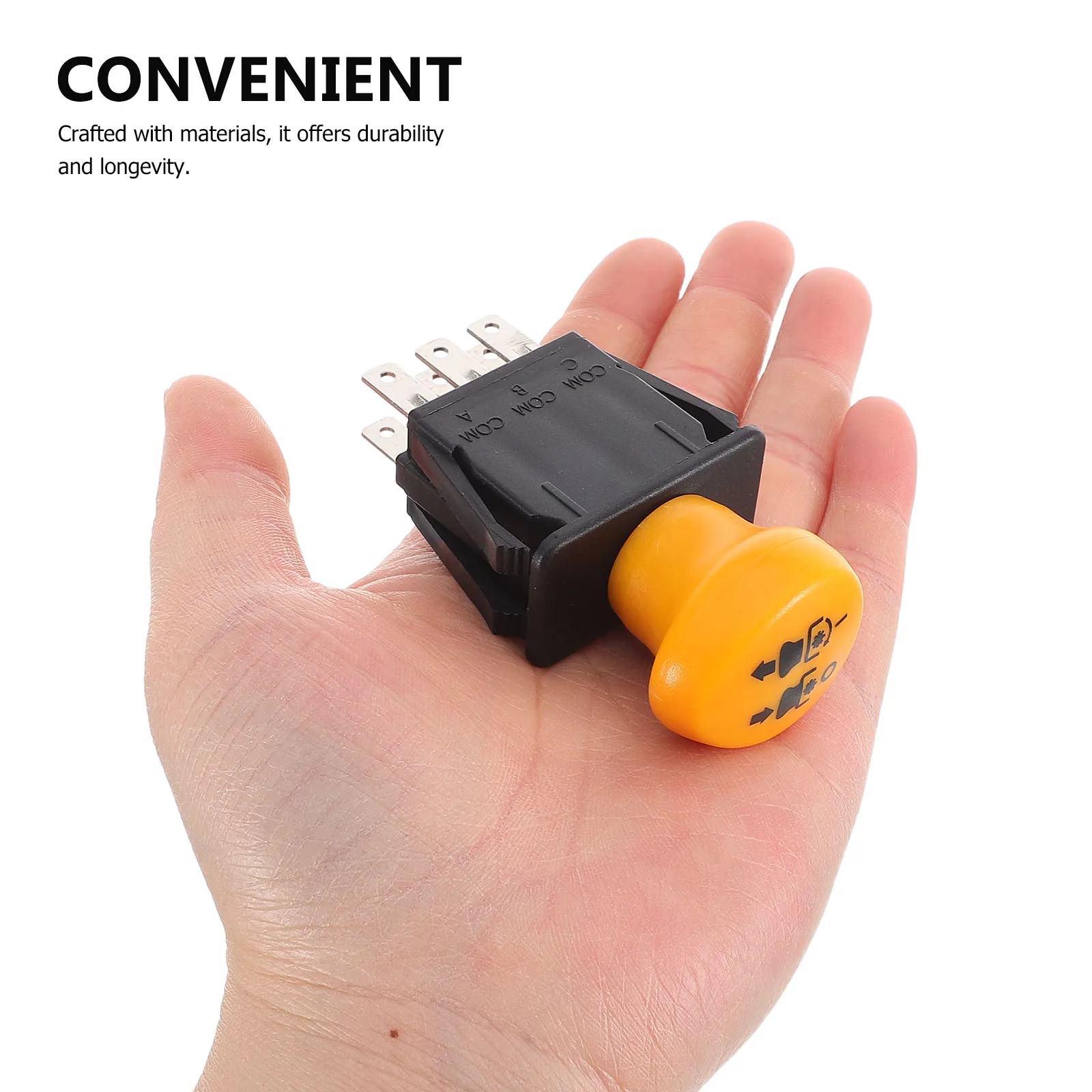 

Lawn Mower Ignition Switch Starter Yard Machine Compatible 925-3233 725-3233 Easy Operation Durable Portable Safe Design