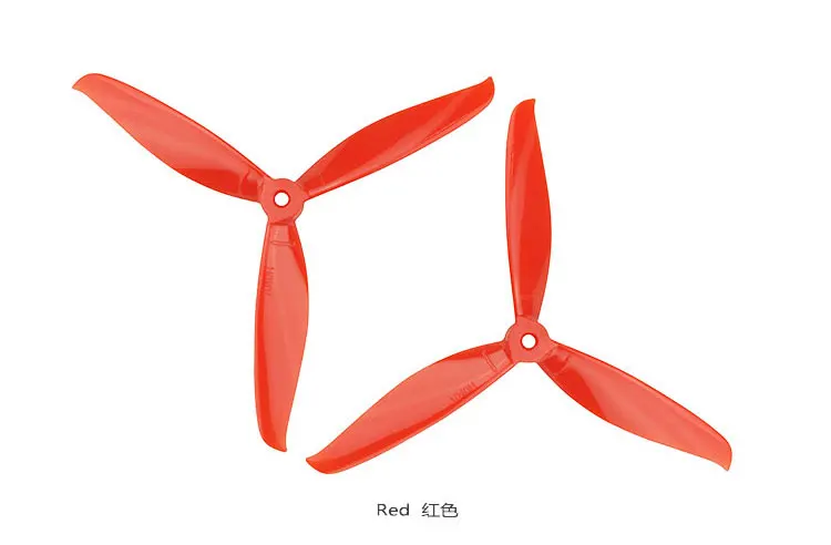 8 Pairs 7040 7 Inch Propellers 3 Blades Props 5mm Hole Paddle CW/CCW for RC FPV Racing Drone Quadcopter Parts