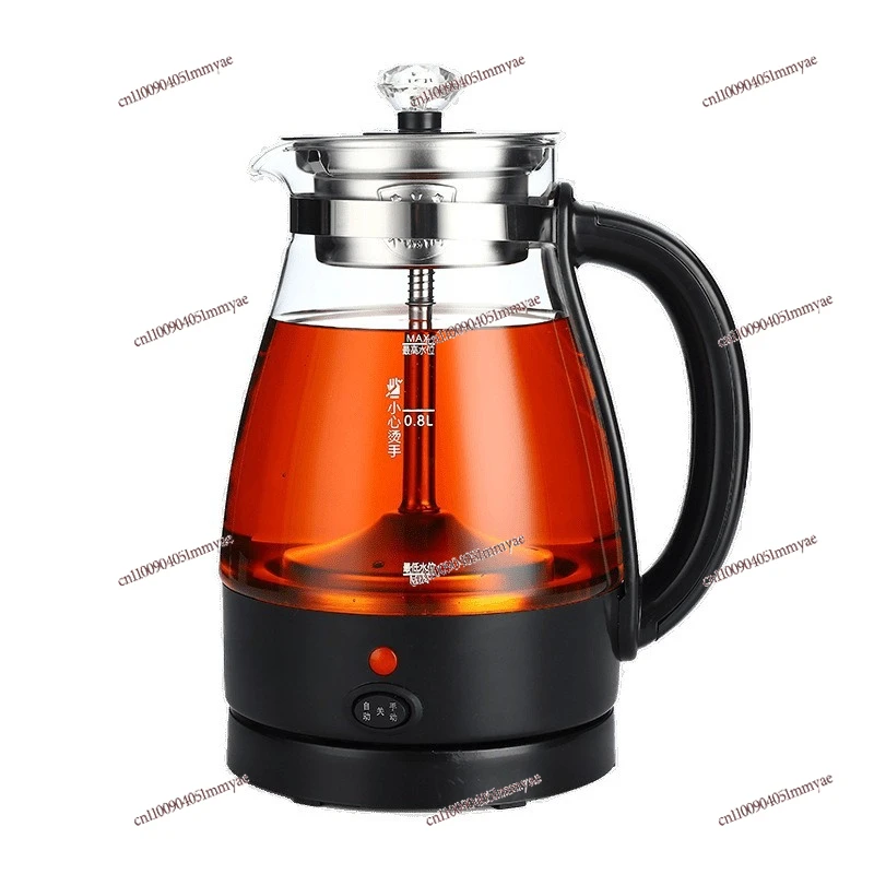 

Automatic Steam Brewing Teapot Glass Insulation Household Tea Steamer