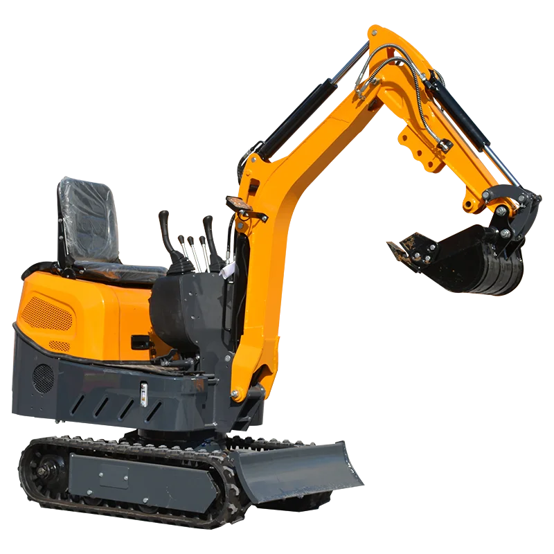 Customized High quality steel track hydraulic crawler mini excavator 1.2 ton OKW12 small digger with closed cab excavator