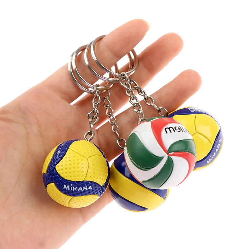 Lot De 50 Porte-Clés Sport Pour Enfants - Basket Baseball Football Volleyball - Cadeaux Anniversaire