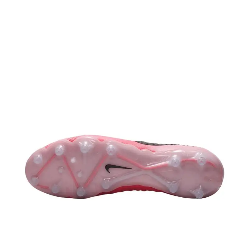 Nike Phantom GX II Elite AG Zapatos de fútbol de césped artificial con uñas cortas y cabeza redonda, cómodos, resistentes al desgaste, acolchados