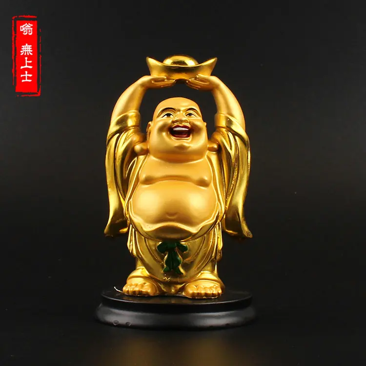 

Maitreya Bodhisattva Tuobao Laugh Maitreya Gilded Send Treasure Laugh Car Auspicious Character Buddha