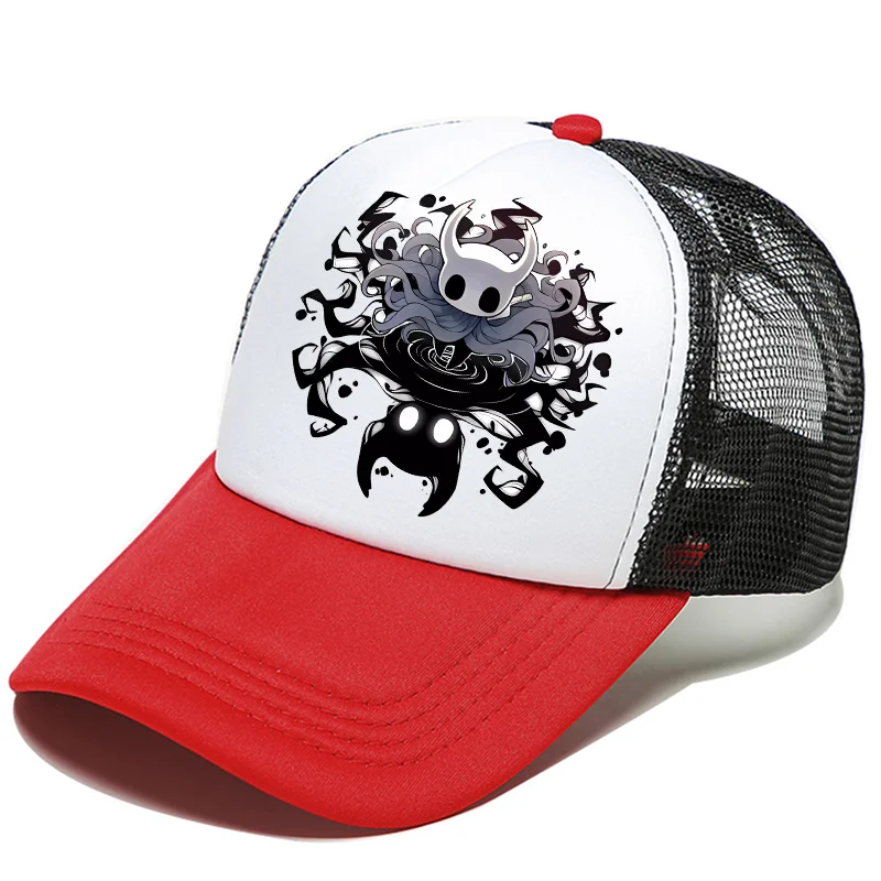 

Бейсбольная кепка Hollow Knight, универсальная повседневная шляпа от солнца, водитель грузовика, детские игровые периферийные предметы, регулируемые кепки для взрослых, подарок для мальчиков