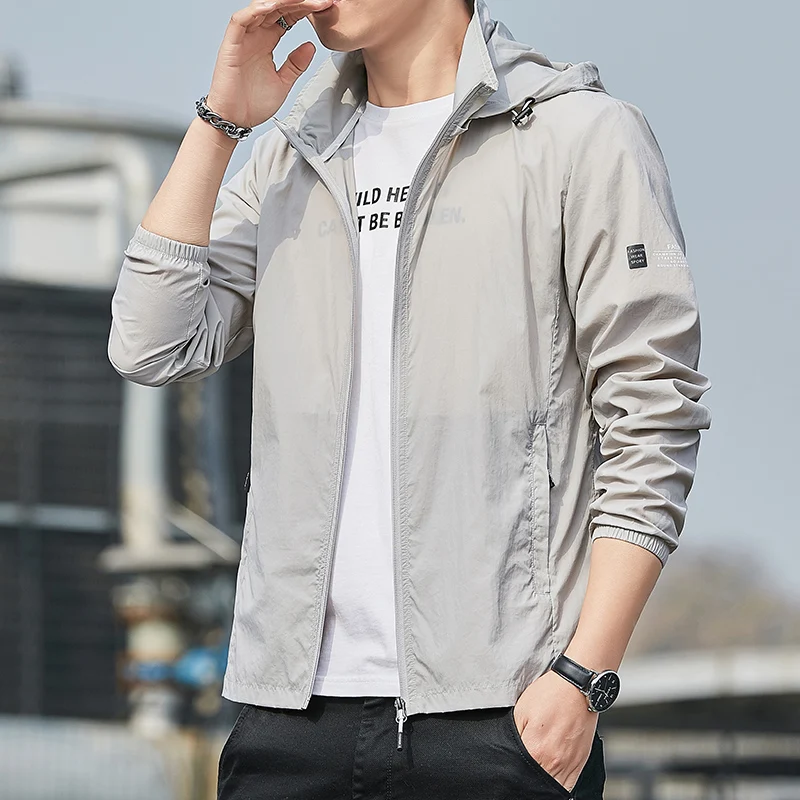 

2025Summer Hooded Jacket Men Women Waterproof Sun Protection Clothing Fishing Hunting Clothes Quick Dry Skin Windbreaker