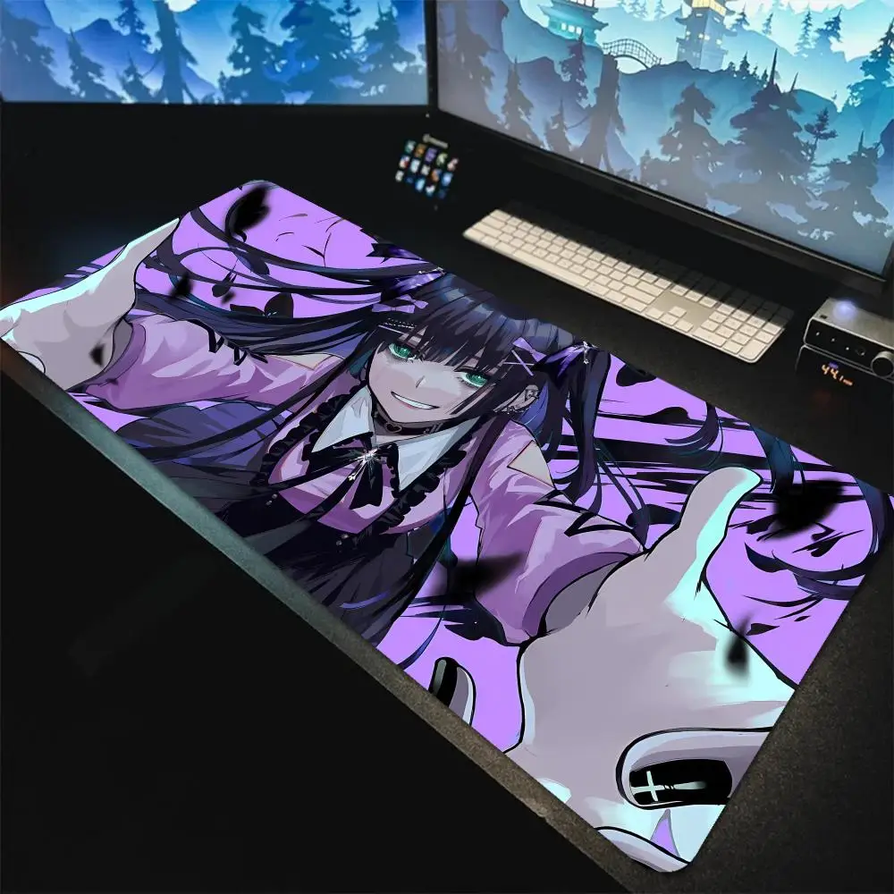 Popular Japanese singer A_ado  Cartoon Mouse Pad Fine Surface Gaming Rubber Smooth Desk Pad Professional E-Sports Keyboard Pad