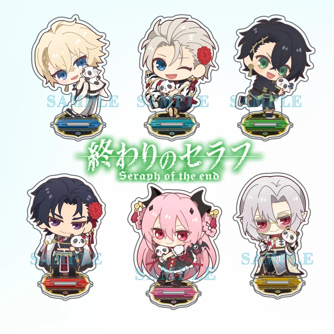Акриловая фигурка-стенд «Серафим на последнем этапе» (Owari no Seraph) Микаэла Хякуя, 10 см, для рабочего стола, подарок для фанатов, брелок