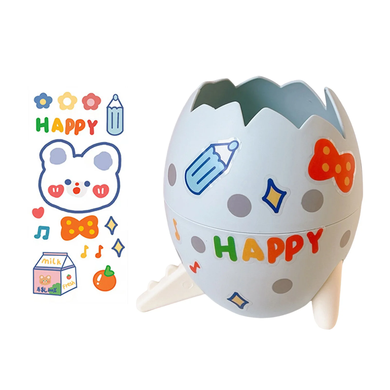 Cartoon Pen Holder Storage Box Multifunctional Desktop Storage Box Suitable for Children's Day Gift