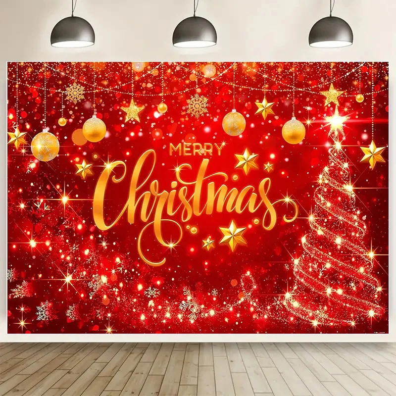 

SHUOZHIKE Christmas Tree Flower Wreath Photography Backdrop Valentine Day Window Snowman New Year Party Background Prop DH-08