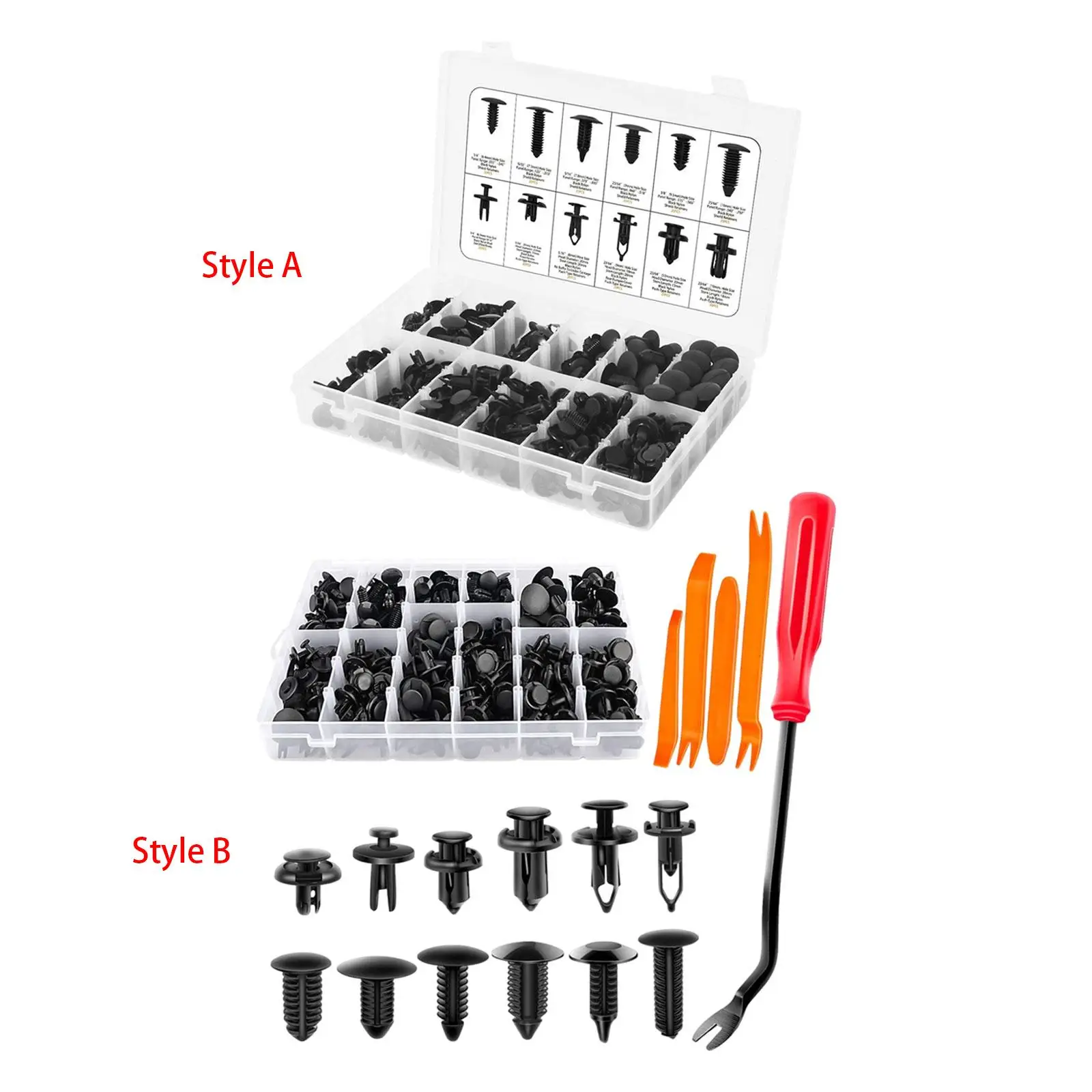 240Pcs Car Body Retainer Clips Set Direct Replaces Bumper Retainer Clips