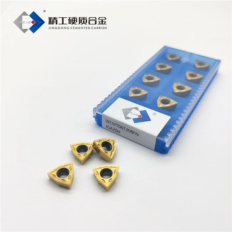 10pcs WCMX WCMT WCMX030208 WCMX040208 WCMT050308 WCMT06T308 WCMT080412 FN JGA10A JGA20H CNC Lathe Tools Carbide Drilling Inserts