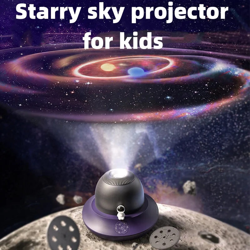 Starry Sky Galaxy Projector UFO Style High-technology Gift Fun Toy Projector Night Light Kids Birthday Wedding Christmas Gifts