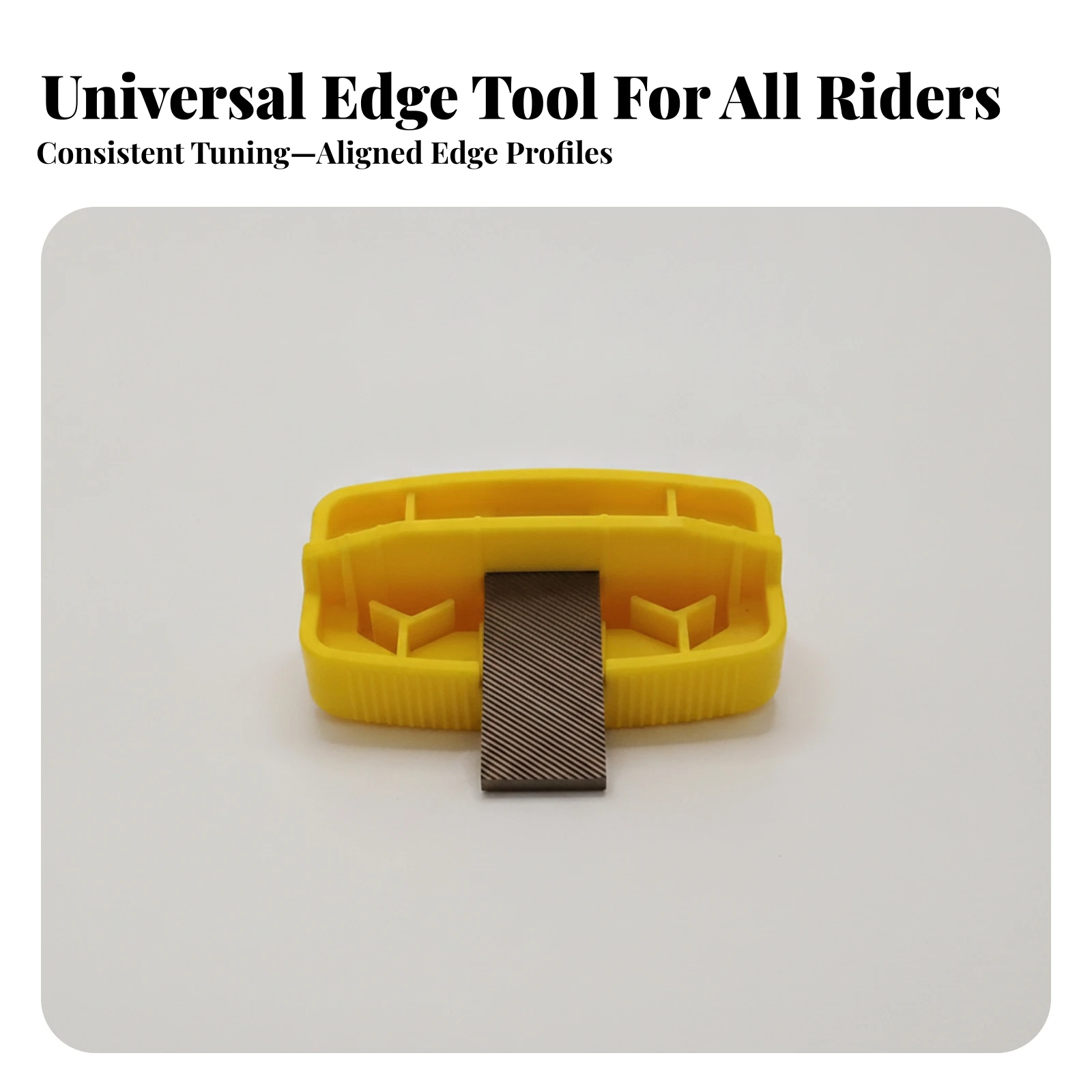 Ski and Snowboard Edge Tuner Portable Edge Tuner with Metal File Compact Professional for Skiers, Home Workshop