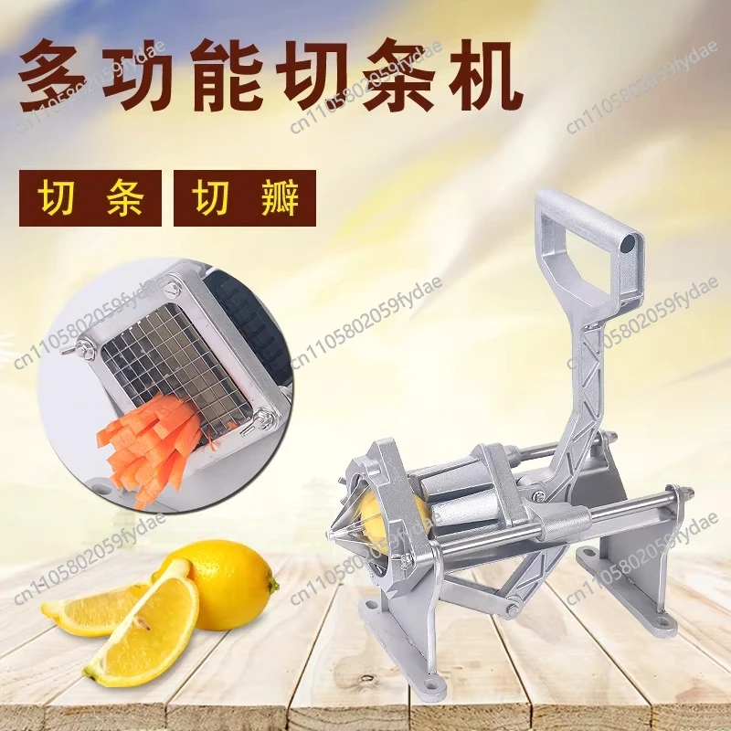 Stainless Steel Manual Cutter French FryPotato Strip Radish and Cucumber Strip