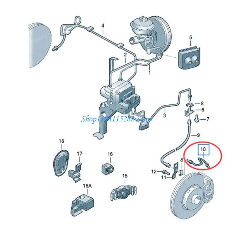 

Easy Installation Brake Hydraulic Line Power Steering Hose For Select Model Car