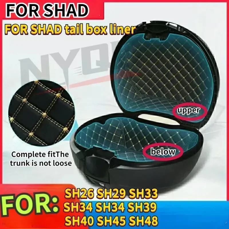 Rear Seat Bag Motorcycle Bag Compressible Portable Inner Pads Bag Lining For SHAD SH48 SH59 SH33 SH26 SH29 SH45 SH40 SH39 Parts