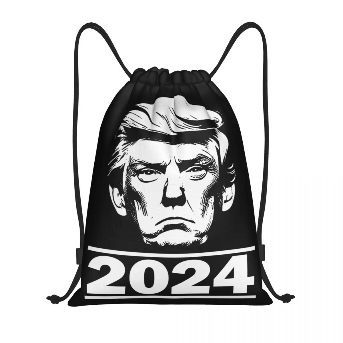 

Трамп 2024 США сумка на шнурке для мужчин и женщин, складной спортивный рюкзак для спортзала, рюкзаки для хранения покупок