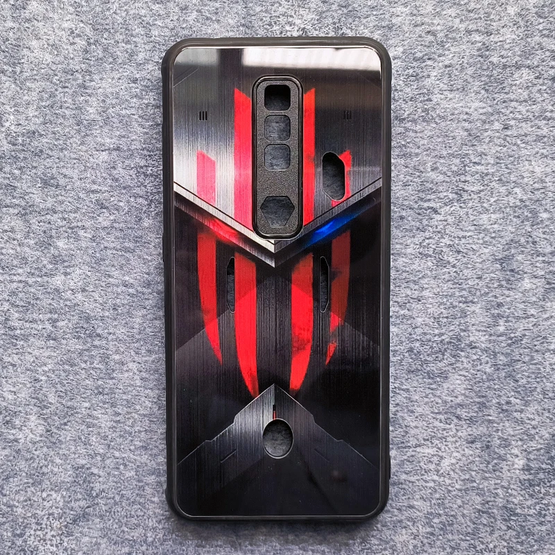 For Red Magic 7 Case Tempered Glass Hard Cover For Nubia Red Magic 7S 5G Coque Redmagic 7 7s Protective Shell