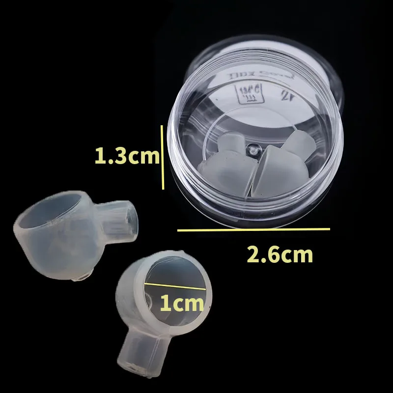 2pcs/Box Dental Tiny Cover for Aluminum Oxide Air Abrasion Micro Blaster Sandblaster Powder 134℃ Autoclave Anti Powder Leakage