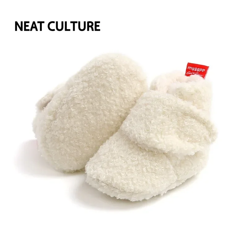 

2023 New Fashion Winter Infant Baby Slippers Girls Boys Booties Warm Baby Socks Shoes Newborn Crib Shoes Baby Prewalkers 0-18M