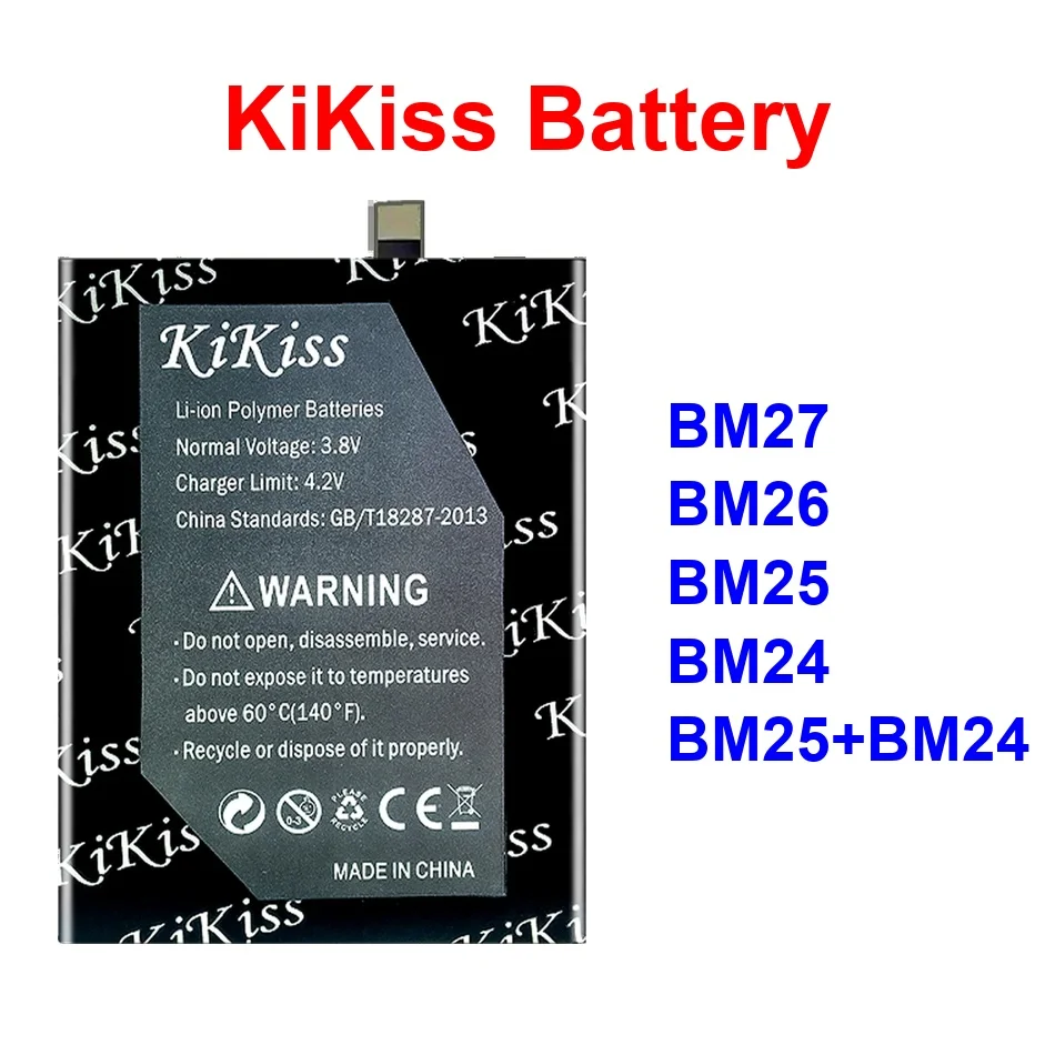 

Mobile Phone Battery Long-Lasting Performance BM25 BM26 BM27 2800-3100Mah For Xiaomi Mix Fold 2 MI 1 M2011j18c 1ST