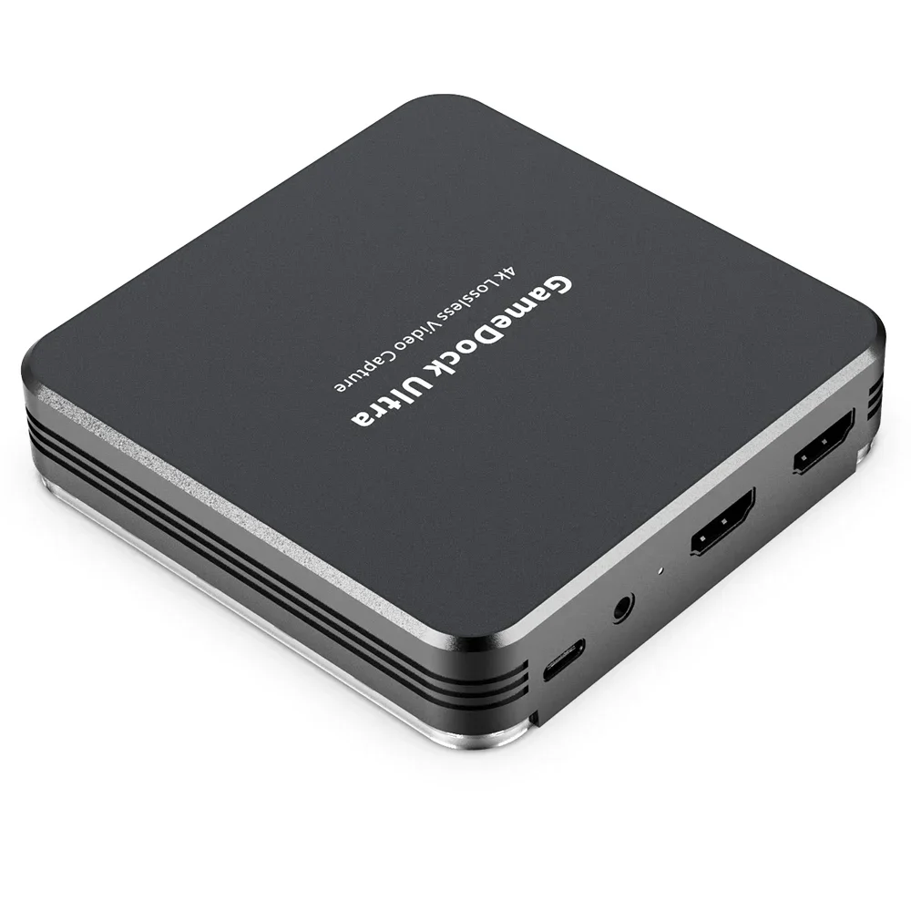 ezcap 4K 60 HDMI-compatible USB Type-C Game Capture Card GameDock Ultra Live Streaming Box ezcap326x