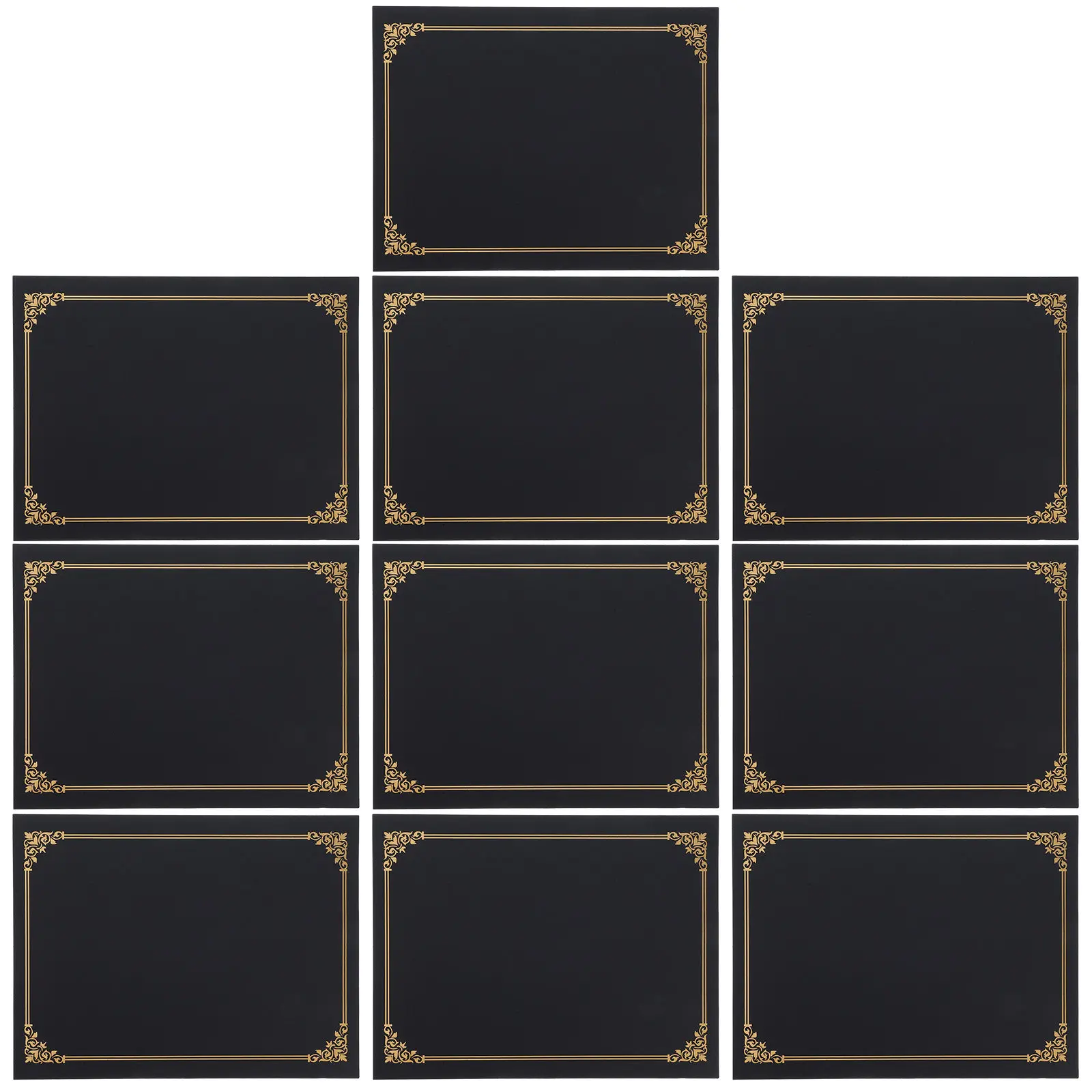 10pcs-document-covers-certificate-paper-diploma-holder-certificate-protector-holder-frame-graduation-covers-paper-diploma-cover