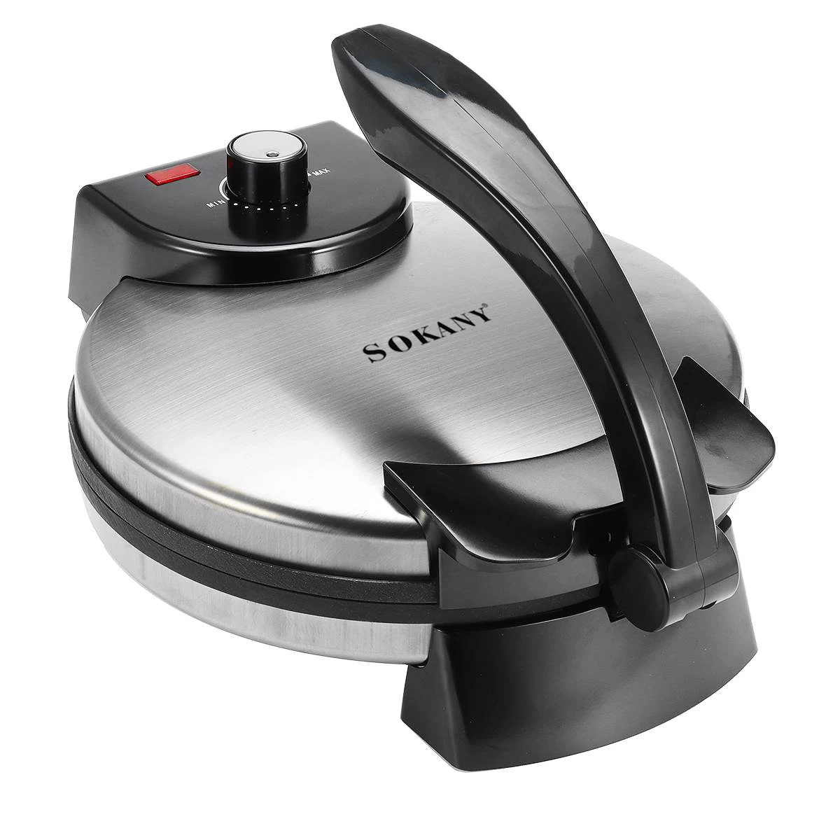 507  2022 The Newest Electric Food Processor Brushed Stainless Steel Housing Crepe And Pancake Makers Sandwich Maker