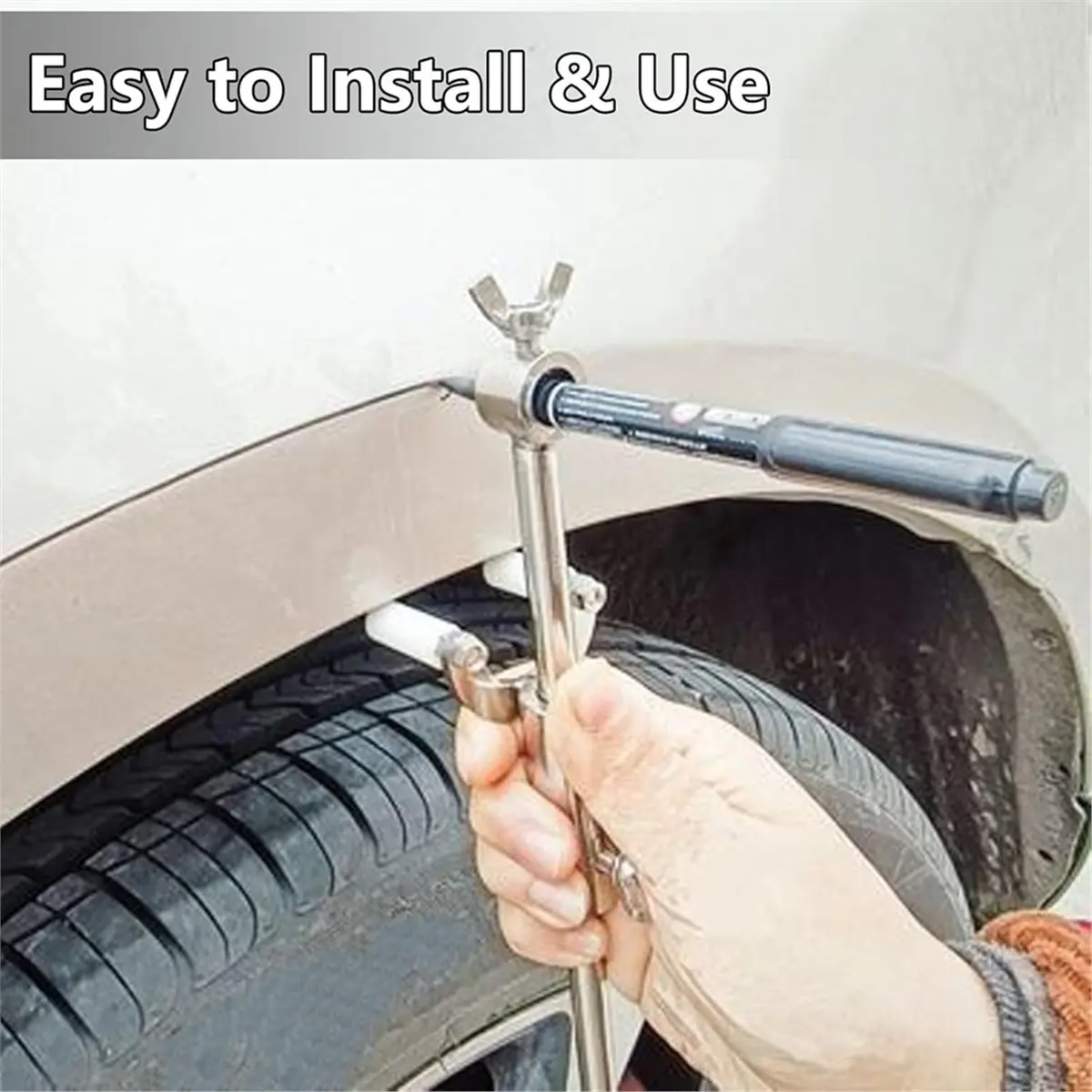 11·11COUPON Car Wheel Eyebrow Scriber Fix Body Line Tool, Auto Body Line Marking Tool Set with Scale