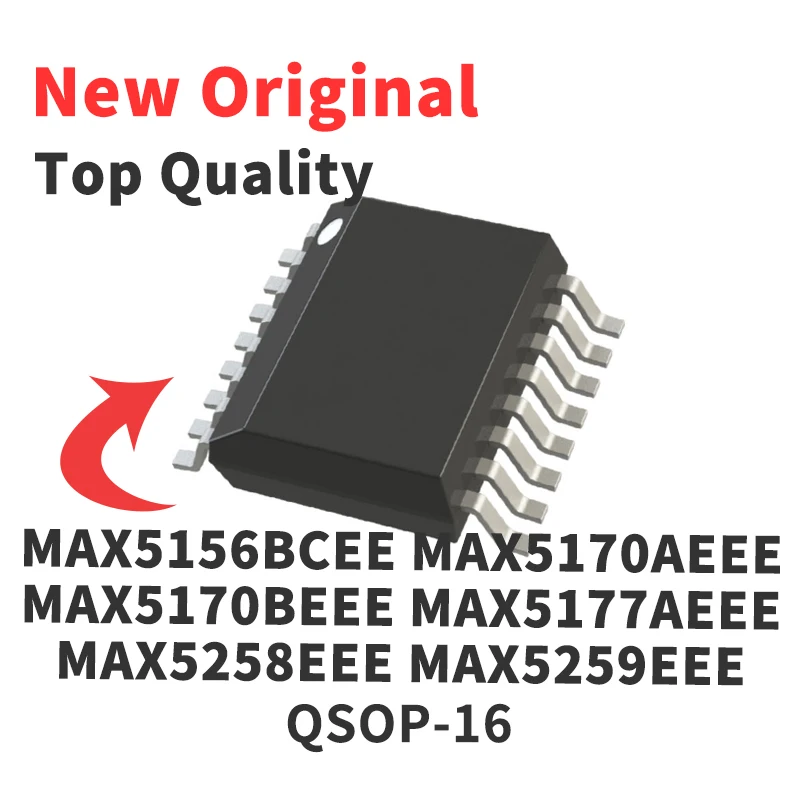 1 PCS MAX5156BCEE MAX5170AEEE MAX5170BEEE MAX5177AEEE MAX5258EEE MAX5259EEE MAX534BCEE MAX5480BCEE QSOP-16 New Original Chip IC