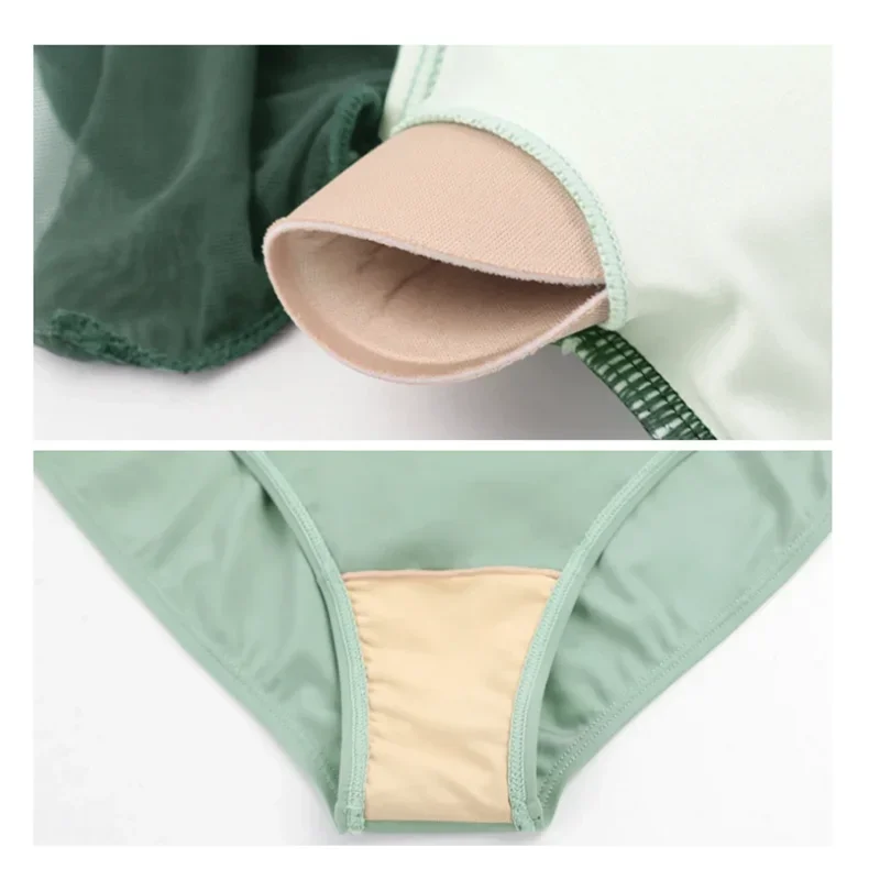 Balletmaillots Voor Dames Volwassenen Zonder Rugleuning Met Ruches Mouw Mesh Kanten Danskostuum Gym Yoga Badkleding Gymnastiekturnpakje Bodysuit